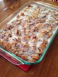 Easy Cinnamon Roll Casserole Recipe Cinnamon French Toast Bake Recipes Toast Recipes