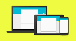 The layout handles interactions for a group of tabs including: Android Material Design Layout Sample Stack Overflow