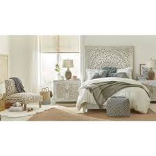 Shop for affordable bedroom furniture. Home Decorators Collection Chennai White Wash Queen Platform Bed 9467800410 The Home Depot Bedroom Collection Bedroom Decor Design Home