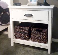 Farmhouse Bedside Table Bedside Table Diy Bedroom Night Stands Diy Nightstand