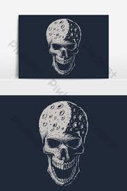 جمجمة رأس القمر التوضيح النواقل صور Png Eps تحميل مجاني Pikbest Vector Illustration Png Images Illustration