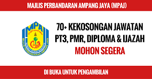 Check spelling or type a new query. Jawatan Kosong Terkini Majlis Perbandaran Ampang Jaya Mpaj Kerja Kosong Kerajaan Swasta