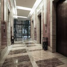 E1 Plywood Hotel Passageway Fixed Furniture With Veneer Or Pu Leather Wood Wall Panel Foshan Holder Hotel Furniture