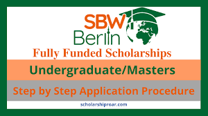 We would like to show you a description here but the site won't allow us. Sbw Berlin Scholarship 2021 2022 Application Process