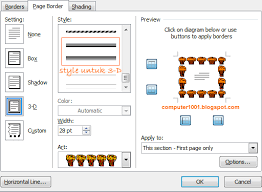 This general purpose design is in 16:9 format and suitable for any situation: 5 Tips Dan Trik Membuat Page Border Di Word Computer 1001