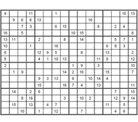 And now, this is actually the initial impression: Sudoku 16 X 16 Para Imprimir Nivel Medio Juego Sudoku 16 X 16 Para Descargar