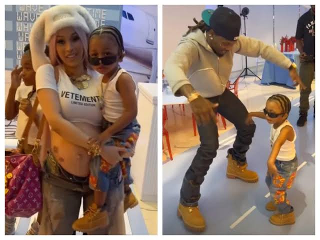 Cardi B and Offset reunite at son Wave's 3rd birthday - Face2Face Africa