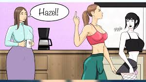 MOTION COMIC - Her StepDaughter - Part 2 - Futanari Girl Gets A Blowjob  From Her Girlfriend!