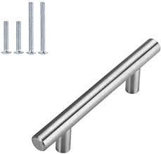 Check spelling or type a new query. 10 Pack Cabinet Handles Brushed Nickel Cabinet Pulls Homdiy Cabinet Hardware 2 1 2in Hole Centers Drawer Pulls Kitchen Cupboard Euro T Bar Dresser Pulls 201sn Amazon Com