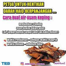 Darah haid hitam biasanya muncul di awal dan akhir masa menstruasi. Jomhamil Info Petua Untuk Hentikan Darah Haid Facebook