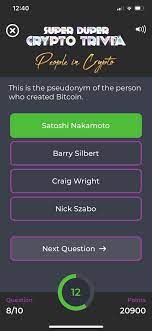 Cryptocurrency appeals to many people because of its ability to be managed without a central bank and t. Super Duper Crypto Trivia Sdupertrivia Twitter