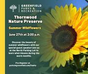 Summer Wildflowers – Thornwood Nature Programs