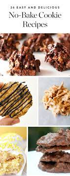 35 Easy No Bake Cookies Anyone Can Make Cooking Cookies Baking Recipes Cookies No Bake Cookies
