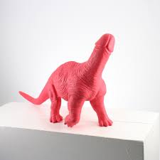 Red Large Dinosaur Penis - Etsy