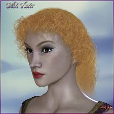 Prae-Bibi Hair For La Femme 1 & 2 Poser