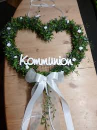 Turkranz Zur Kommunion Konfirmation Oder Hochzeit Hochzeitsturkranze Kommunion Hochzeitsturen