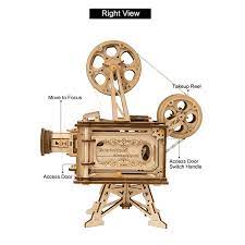 Check spelling or type a new query. Robotime Rokr Hand Crank Projector Classic Film Vitascope 3d Wooden Puzzle Model Building Toys For Children Adult Lk601 Model Building Kits Aliexpress