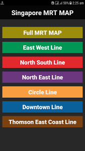 Hence, the reason why some areas are rather cramped. once it reaches the end of marine parade road, it tracks underneath a line behind the buildings facing upp east coast rd before meeting the road at bedok. Singapore Mrt Map For Android Apk Download