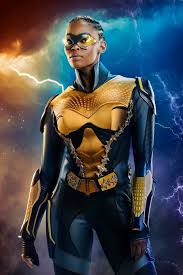 Black Lightning Nafessa Williams Interview On Playing Thunder Black Lightning Tv Show Black Lightning Black Comics