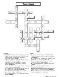 Then quickly open this article to see all the correct answers. Ecosystems Worksheet Crossword Puzzle By Science Spot Tpt