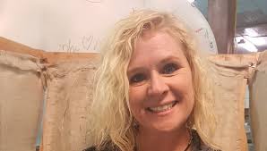 Artist Becky Collins combines love of bees, large-scale community art