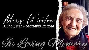 Mary Wooton Celebration of Life