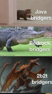Do you think this could be a new. Java Bridgers Bedrock Bridgers 2b2t Bridgers