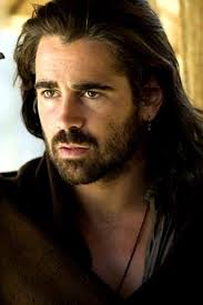 Colin Farrell Long Hair Rion S Hair And Beard Aren T That Long Colin Farrell Celebrities Male Long Hair Styles Men