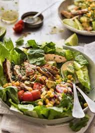 Salade Mexicaine Au Poulet Et Avocat Recipetin Eats Mexican Chicken Salads Avocado Chicken Salad Recipe