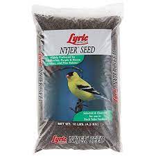 Lyric Nyjer Seed 10 Lb Bag Nyjer Seed Wild Bird Food Seeds