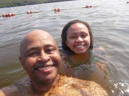 Lake Welch Ny Enjoying The Lake With My Daughter On A Very Hot Day Aerial Video Seven Lakes State Parks