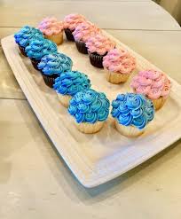 Shape the cookies using onesie and circle cutters. How To Plan A Gender Reveal Party In Under 2 Hours Growing The Givens