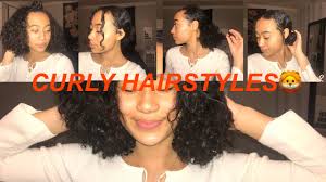 Latest alternatives about hairstyles for short wavy hair… when you want to benefit from the elegance of the curls and not have to deal with long hair, you need to look at a haircut like the one you see here and just have your stylist make your hair look like this. 5 Baddie Hairstyles For Short Curly Hair That S So Rachel Youtube