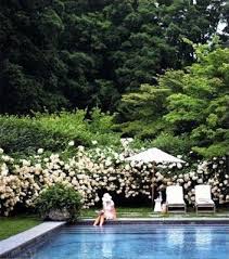 Swimmingly Nest By Tamara Blog S Favorite Hamptons Style Swimming Pools Pool Landscaping Garden Pool Outdoor