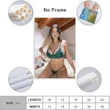 UBVFDLCA Laura Sommaruga Model Art Sexy Poster29 Canvas Art Wall Poster  Printing Office Bedroom Aesthetic Poster Living Room 12x18inch(30x45cm)  Unframe-style : Amazon.ca: Home