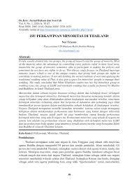 Harus bagi orang yang tidak ada. Pdf Isu Perkawinan Minoritas Di Thailand