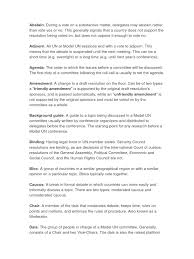 How to write working papers for wamuc/mun in general source of doc: Mun Glossary United Nations General Assembly United Nations