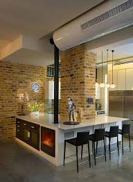It should also have sufficient air extraction to remove cooking smells. 25 Fabulous Kitchens Showcasing Warm And Cozy Fireplaces