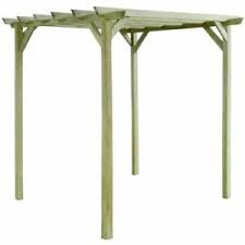 Dans cette rubrique, vous trouverez également les auvents de jardin et les tonnelles : Vidaxl Bois De Pin Impregne Pergola De Jardin Support De Plantes Arche Voute Ebay