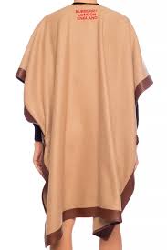 Burberry giant camel check cashmere. Cashmere Cape Burberry Vitkac Singapore
