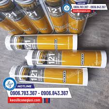 Bảng giá sỉ keo silicone wacker 121 đen