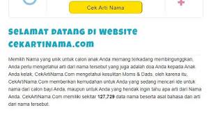 Check spelling or type a new query. 7 Situs Cari Arti Nama Bayi Secara Online Lengkap Dengan Tips Memberi Nama Hot Liputan6 Com