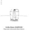 See below.10.3 descalingdue to the continuous heating of the water used to make the coffee, overtime it is normal for the tubing inside the machine to fill with lime scale.when the light starts flashing( chap. 1