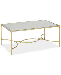 Art deco style coffee table with glass, 1950s. Rosetta Coffee Table Ooh Events Design Center