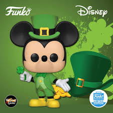 St patrick's day cartoon images free download. 2021 New Pop Disney Mickey Saint Patrick S Day Funko Pop