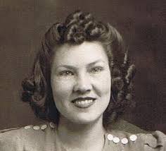 My mother, Marie in 1947