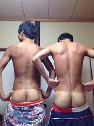 ノンケ画像】体育会系男子のフレッシュなケツがふたつ並びました！ - ゲイのオナニー手伝い屋さん【体育会系男子の動画と画像】