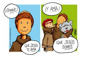 Historieta Biografia De San Francisco De Asis Para Niños De Primaria Sonrie Y Ama Francisco De Asis Frases Catolico Francisco De Asis