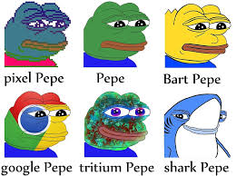 Pepe the frog smiling illustration, pepe the frog video game warframe meme, pepe the frog sticker pepe the frog illustration, pepe the frog kek 4chan internet meme punch, punch, mammal, face png. The Paris Review How Much For That Pepe Scenes From The First Rare Digital Art Auction