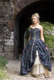 Tartan Wedding Dress Tartan Dress Tartan Wedding Dress Plaid Wedding Dress